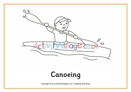 Canoeing louring page
