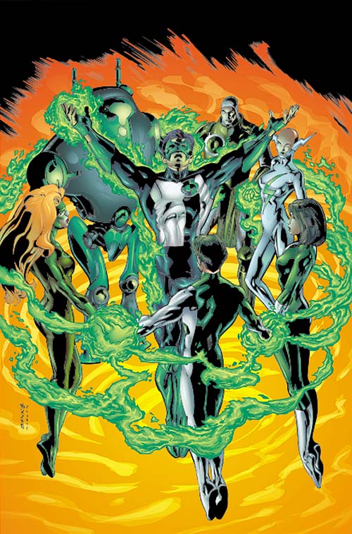 Green lantern circle of fire database
