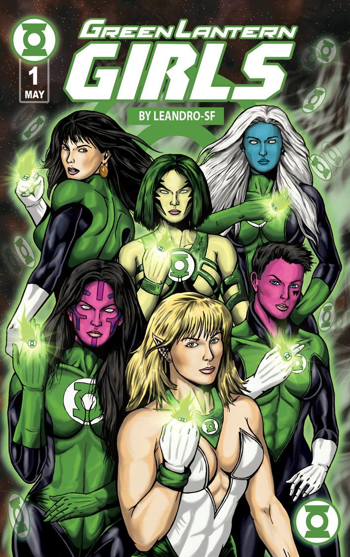 Lantern girls by leandro