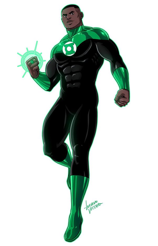 Who has been green lantern in the ics