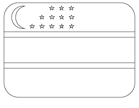 Flag of uzbekistan emoji coloring page free printable coloring pages