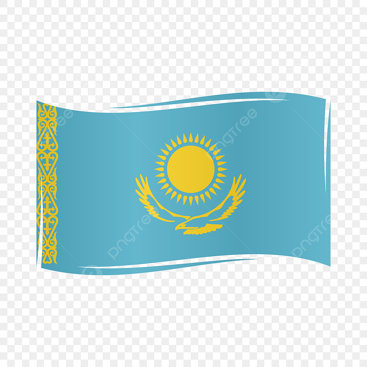 Kazakhstan flag png png vector psd and clipart with transparent background for free download