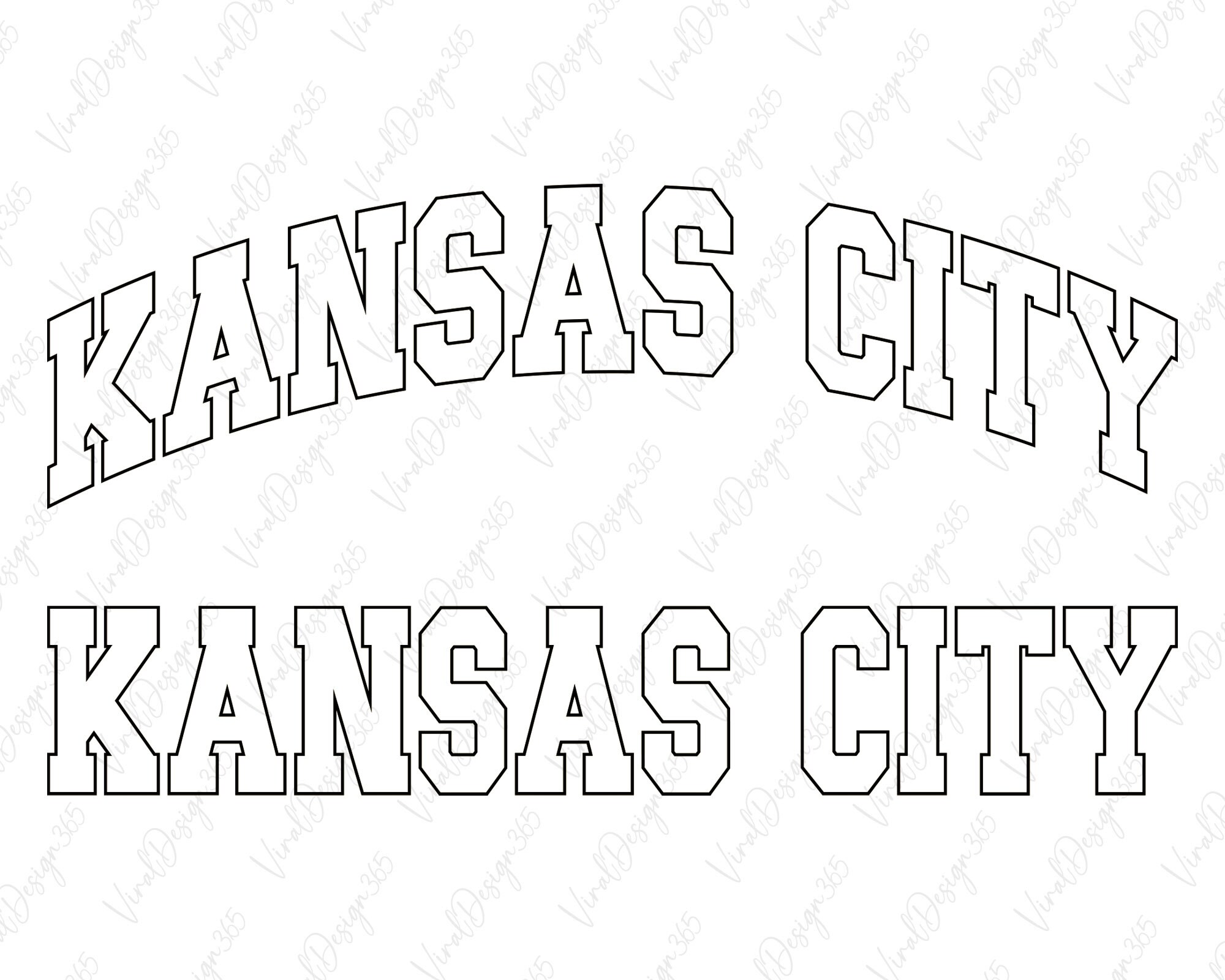 Kansas city svg digital download kc chiefs svg college font svg vacation svg kc svg varsity font svg chiefs svg svg file for cricut instant download
