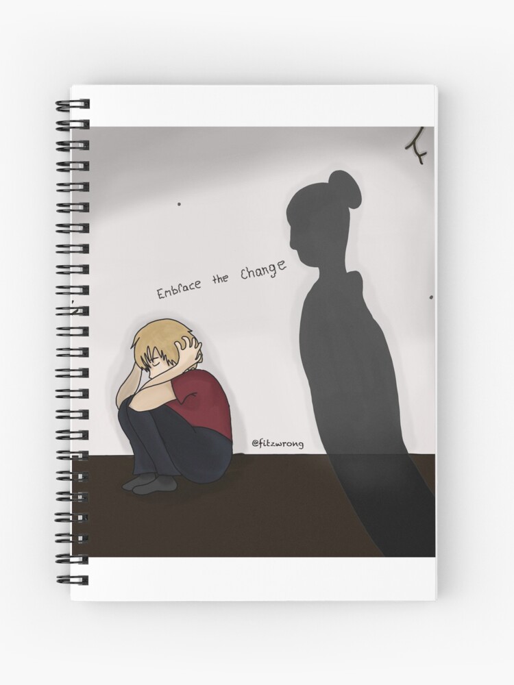 Lady gisela and keefe sencen from keeper of the lost cities kotlc spiral notebook for sale by fitzwrong