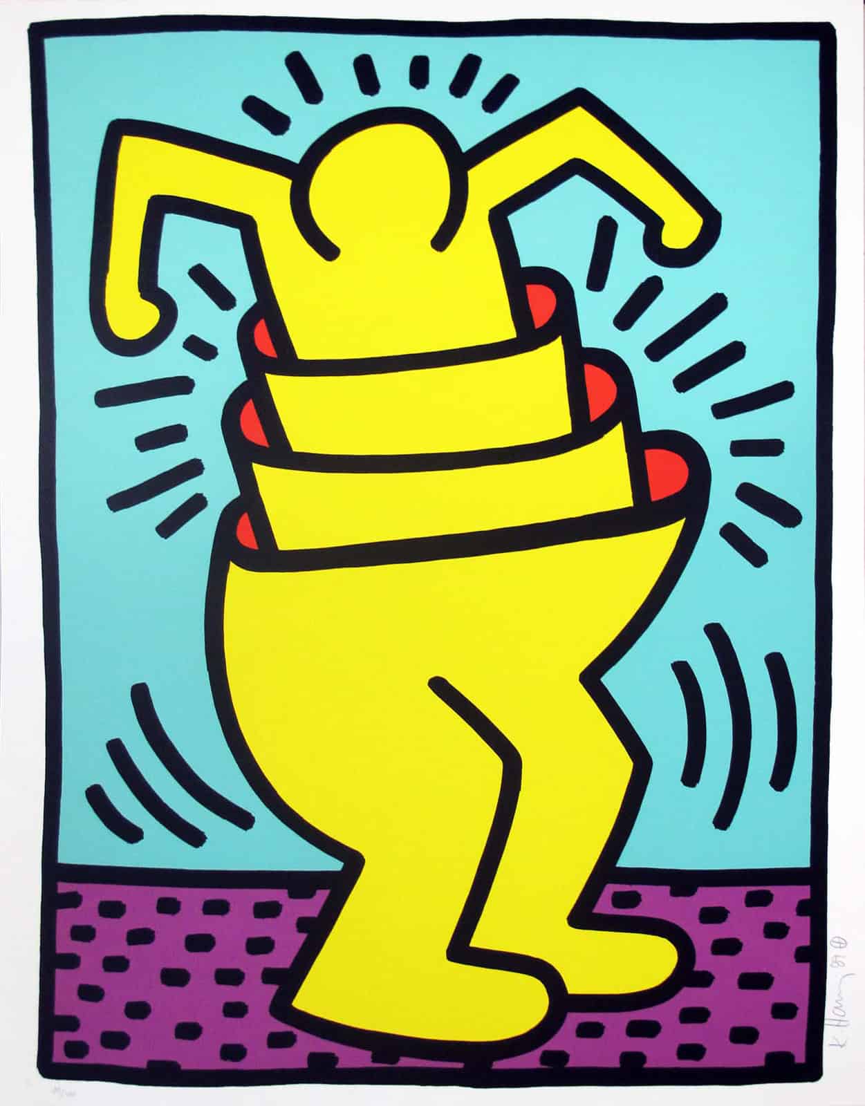 Keith haring silkscreens