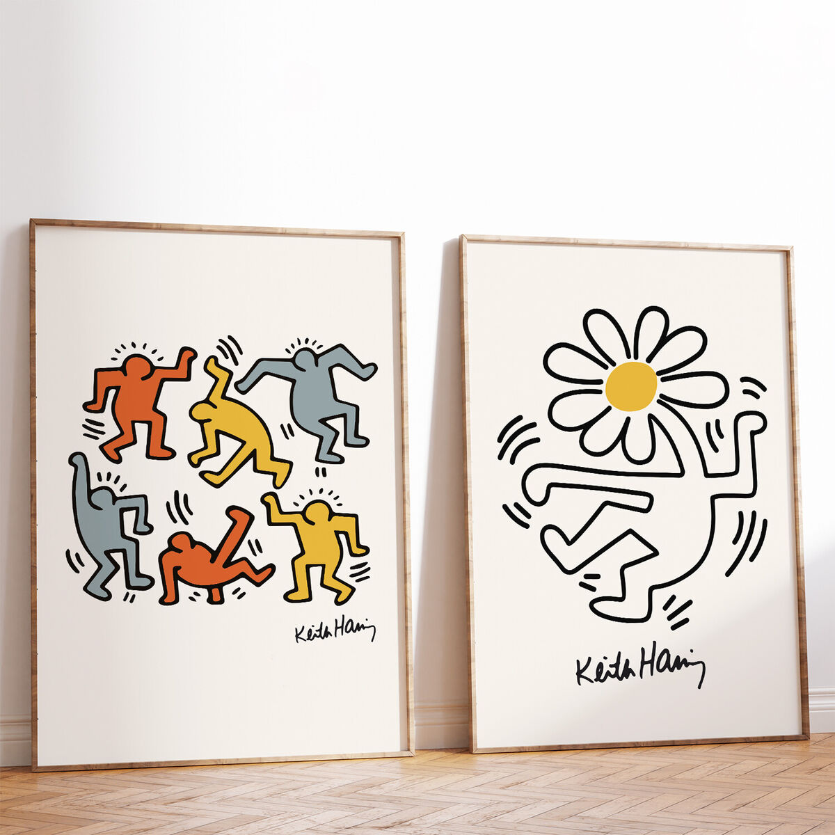 Keith haring set of prints