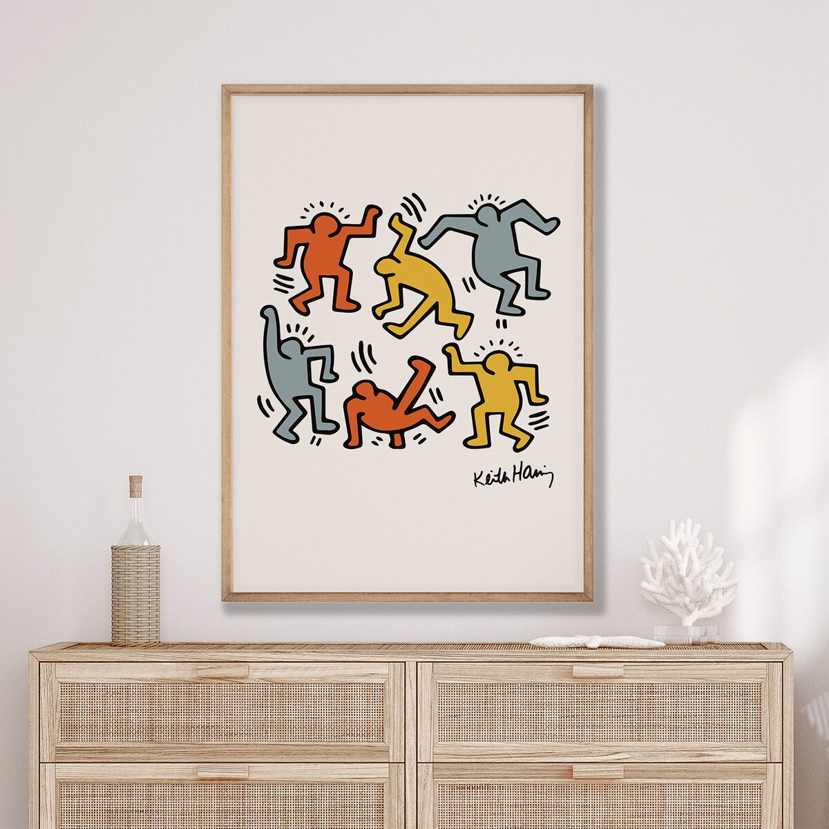 Keith haring set of prints