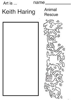 Keith haring hearts dogs dolphins pages cartoon drawingfamous artist keith haring keith haring heart keith haring art