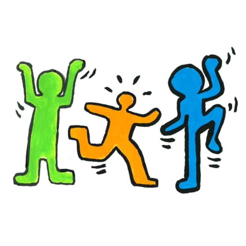 Introduction to contemporary art in the style of keith haring