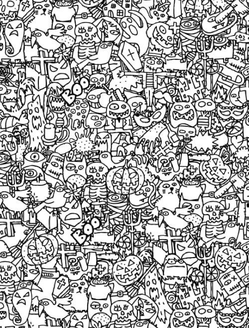 Printable halloween coloring pages for adults halloween coloring halloween coloring pages halloween coloring pictures