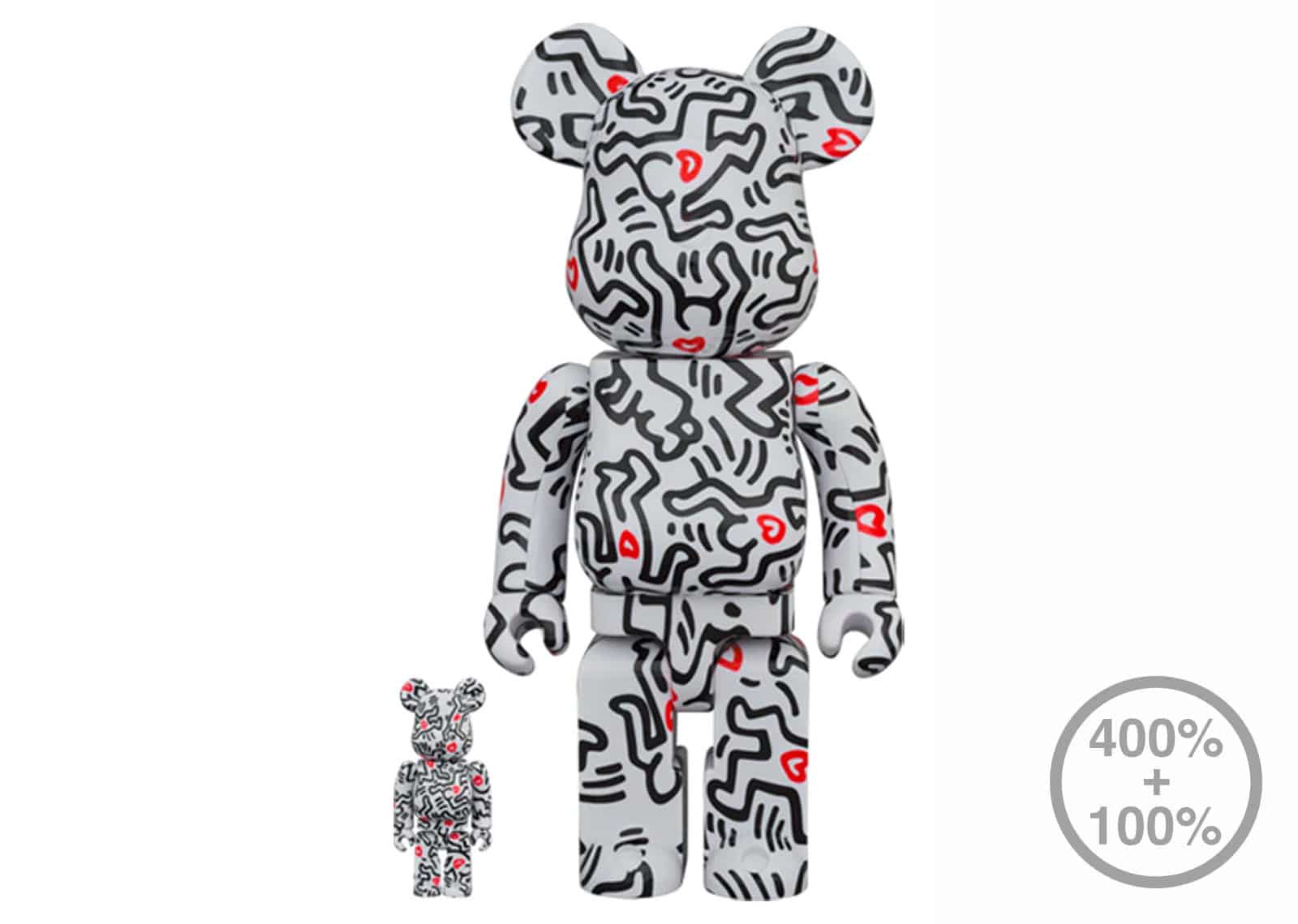 Buy bearbrick keith haring set online in stralia