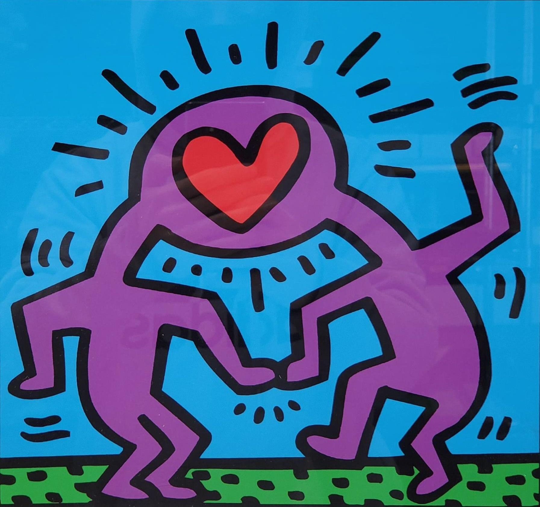 Keith haring hearts