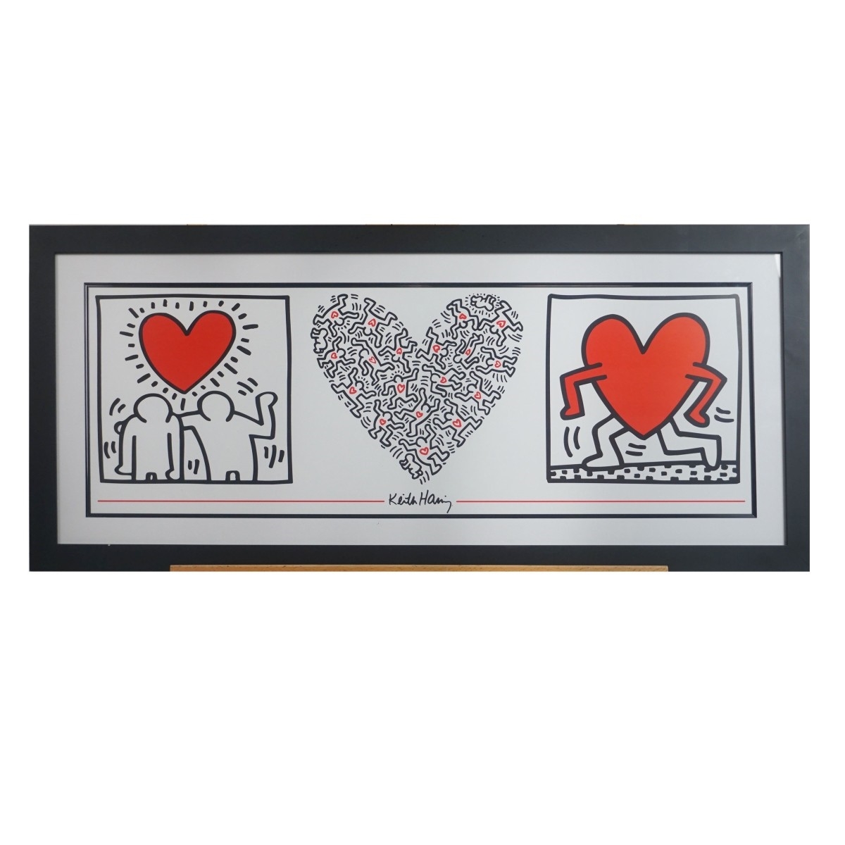 Keith haring hearts