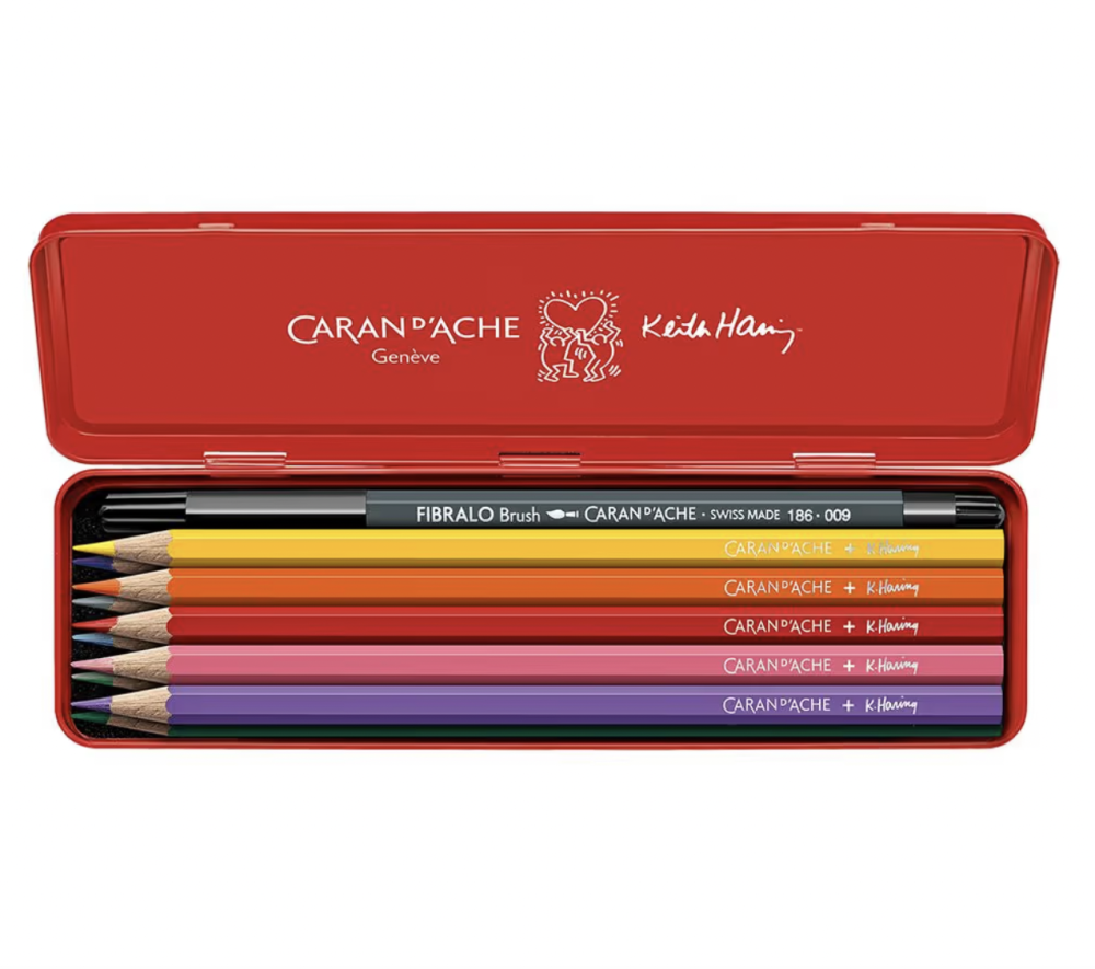 Caran dache keith haring colouring pad limited edition