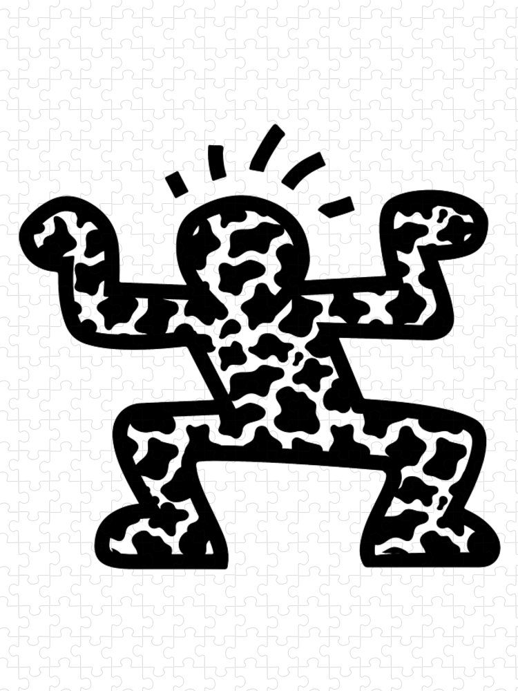 Keith haring jigsaw puzzle by angel arenas