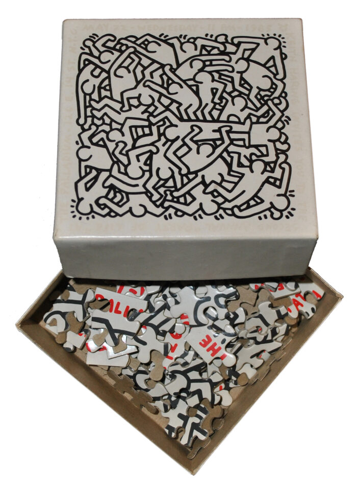 Gallery keith haring âsecond annual party of lifeâ puzzle