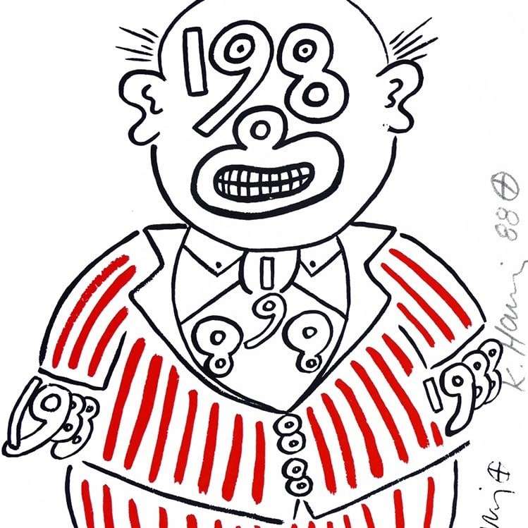 Keith haring print guide andipa editions