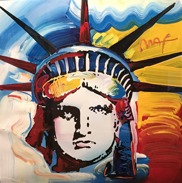 Liberty head unique ii x by peter max