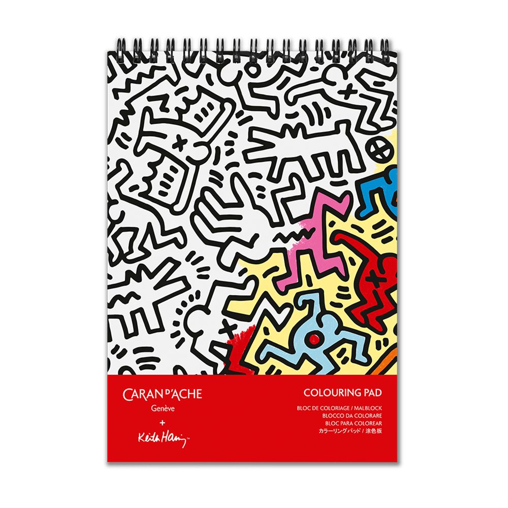 Caran dache keith haring special edition a louring pad ken bromley art supplies