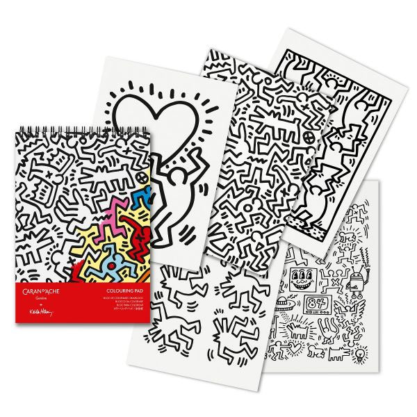 Caran dache keith haring a louring pad paper tiger