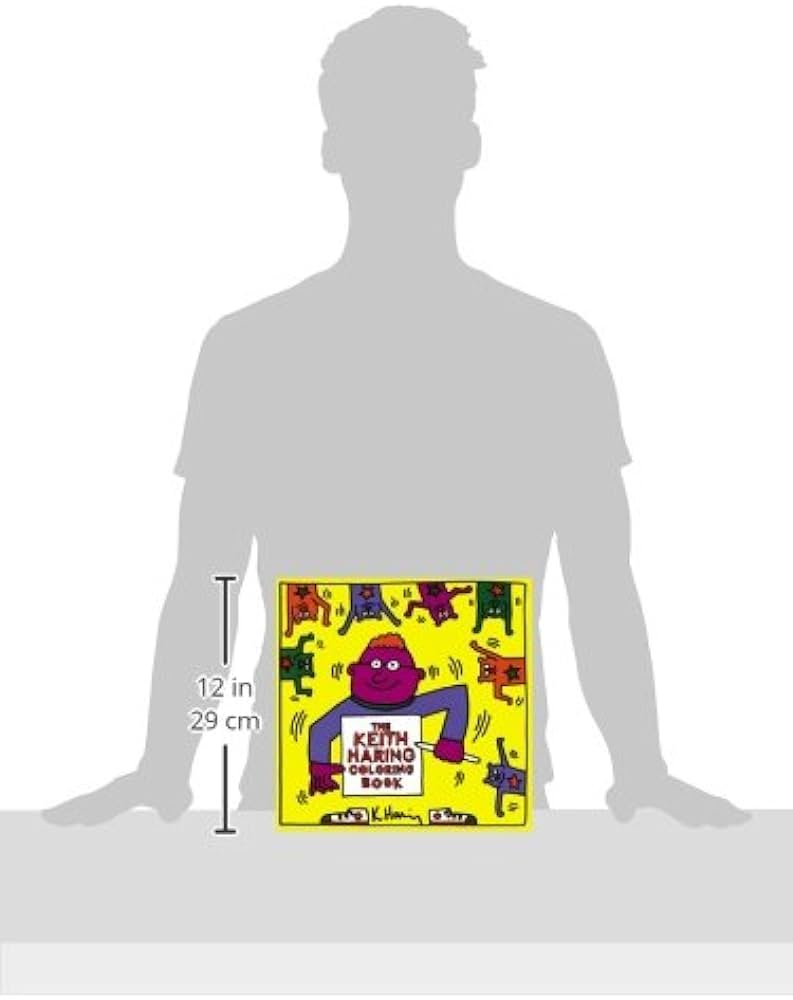 The keith haring coloring book keith haring books