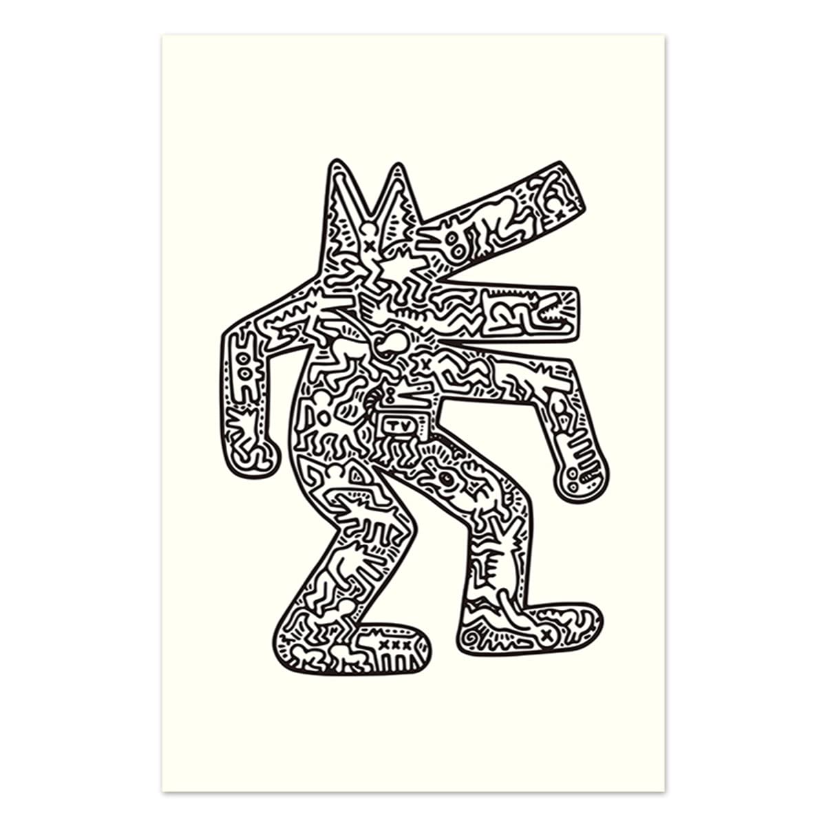 Keith haring poster
