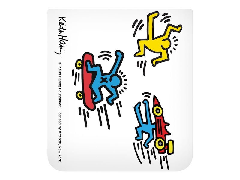 Keith haring people interactive card mobile accessories