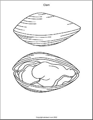 Coloring page kelp forest set