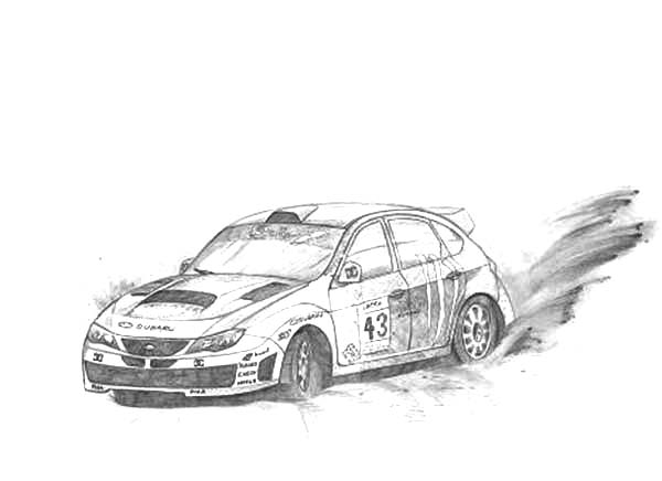 Ken block awesome drifting cars coloring pages kids play color