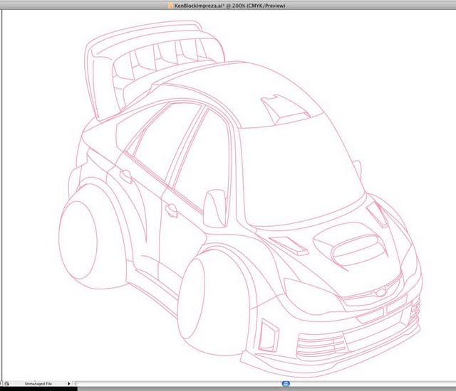 Illustration of cars by wu benny at