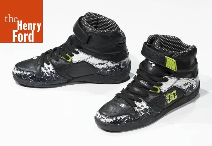 Driving shoes worn by ken block in gymkhana five circa