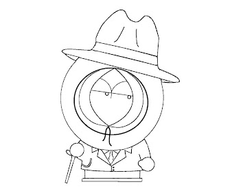 Kenny mccormick coloring page