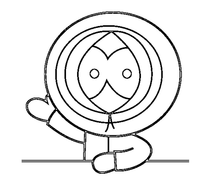Coloring page south park cartoons â printable coloring pages