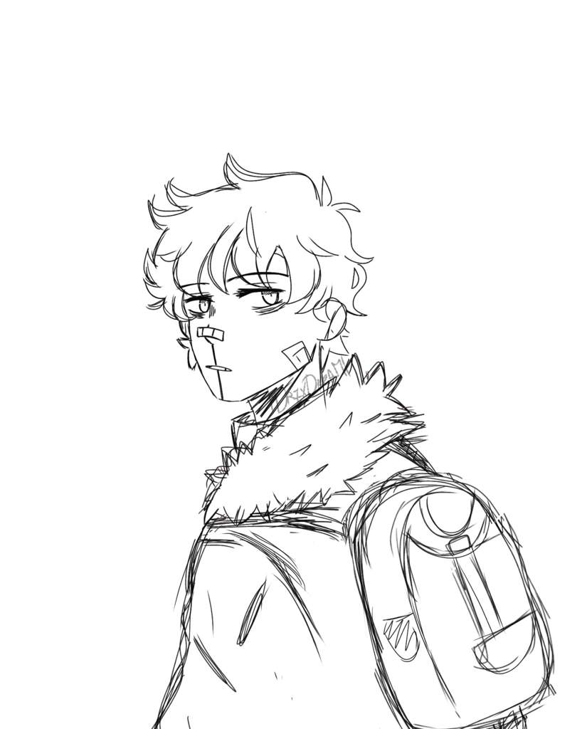 First post drawing of kenny mccormick south park amino