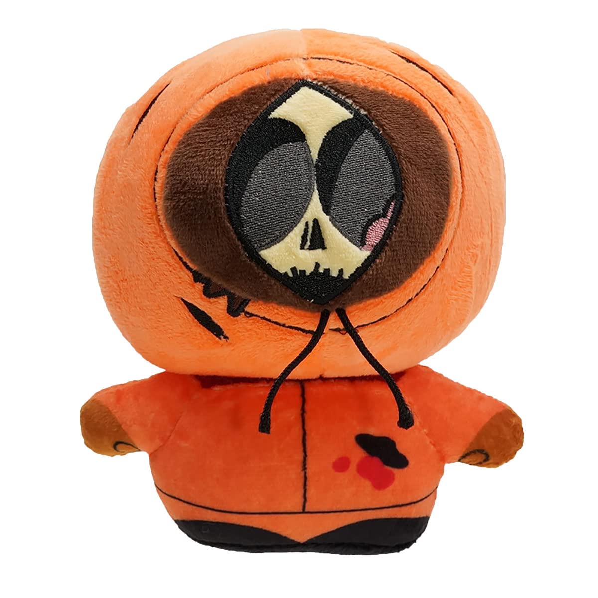 Zjyjing plush toy figure with detachable head creative cartoon figure skull kenny toys games