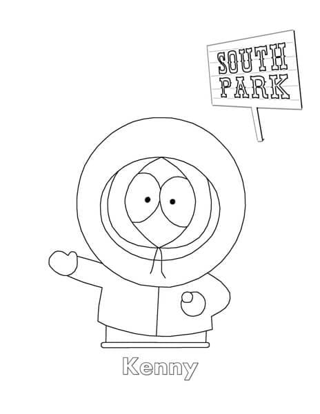 South park coloring pages