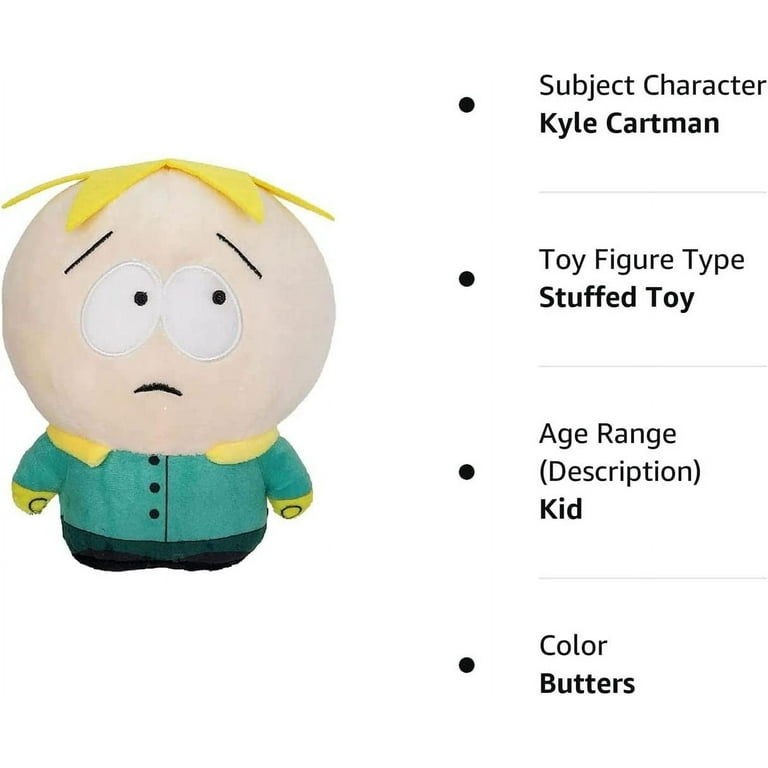 South north park plush toys kyle cartman kenny butter doll doll plush toyssoft cotton stuffed plush doll toy stuffed ornaments gift anime cartoon fans children adults kenny
