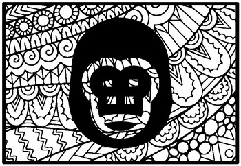 Kenya coloring pages kenya stain glass art kenya silhouette art