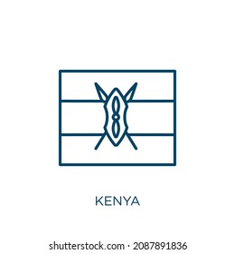 Best ethiopia kenya flag image royalty