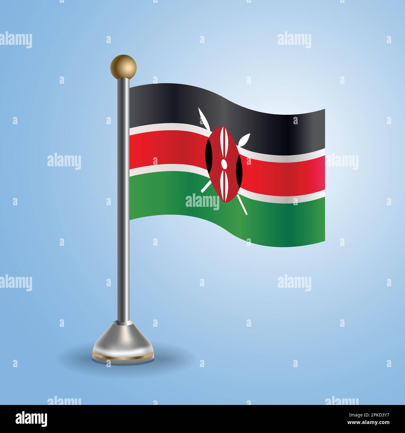 Republic of kenya stock vector images