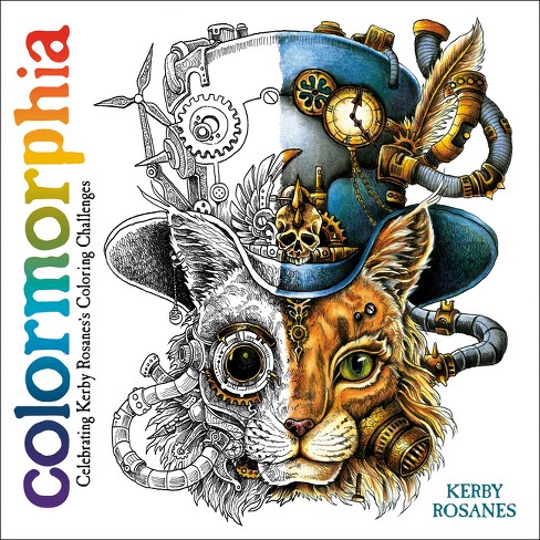 Colormorphia celebrating kerby rosaness coloring challenges