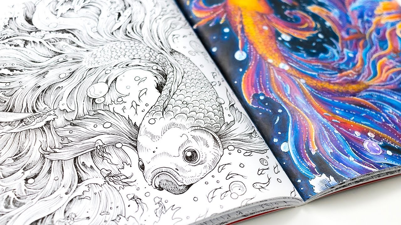 Is this the most intricate adult coloring book ever kerby rosanes