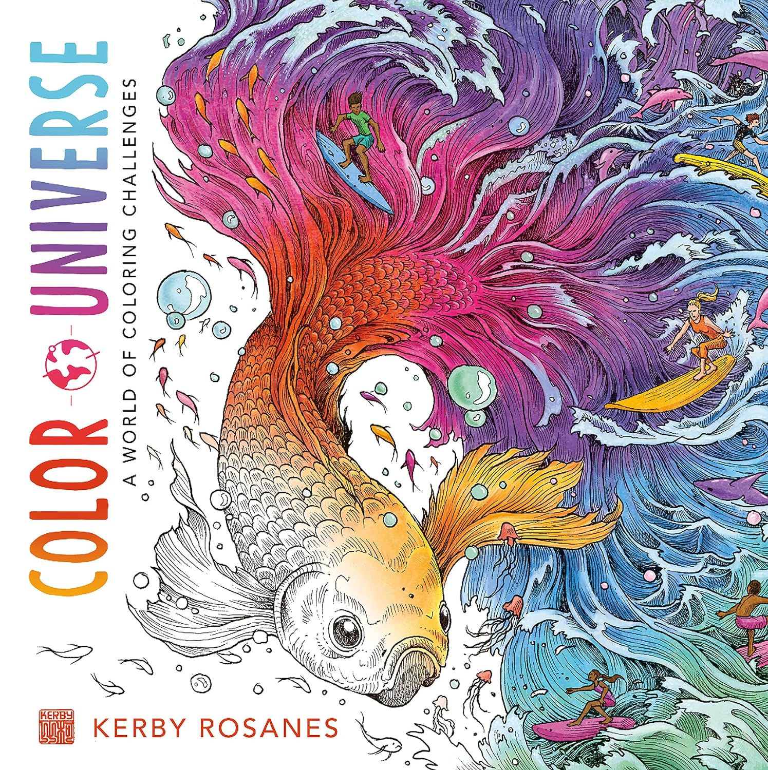 I smell sheep adult coloring book review color universe by kerby rosanes