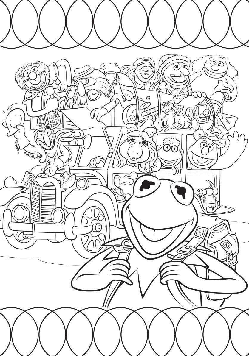 Art of coloring muppets images to inspire creativity