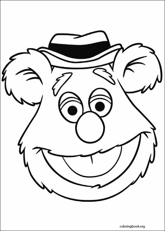 The muppets coloring page