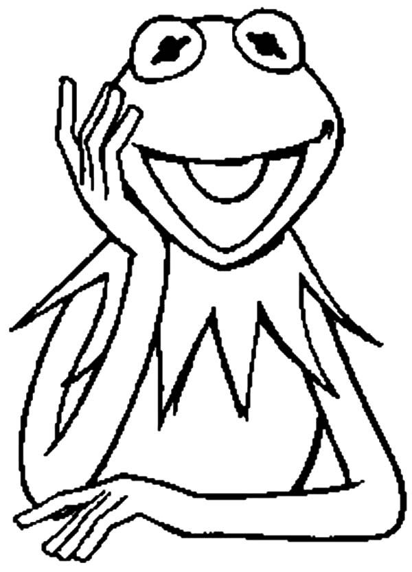 Collection of kermit the frog face drawing high quality free