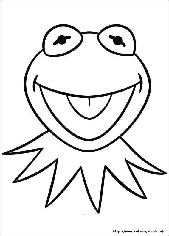 The muppets coloring picture frog coloring pages baby coloring pages super coloring pages