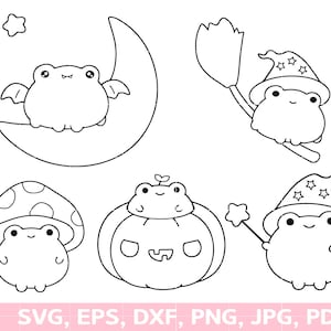 Frog outline png
