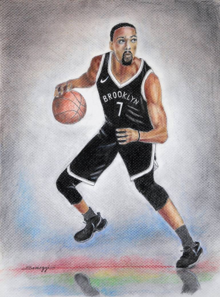 Kevin durant drawing by jayne somogy saatchi art