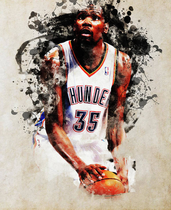 Kevin durant a poster by brian reaves